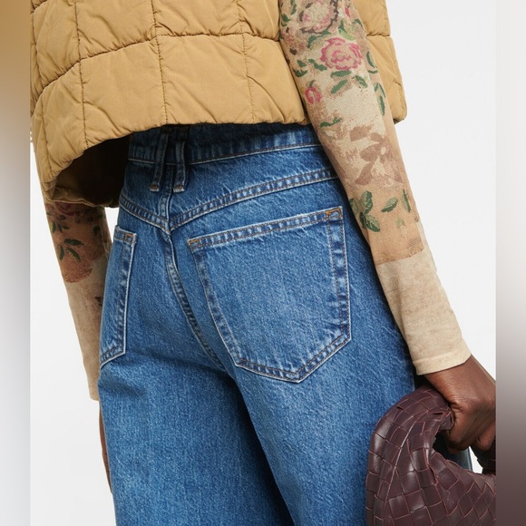 FRAME Denim High'N'Tight Wide Leg in Stearnlee Wash - Sz 27 - Picture 4 of 15